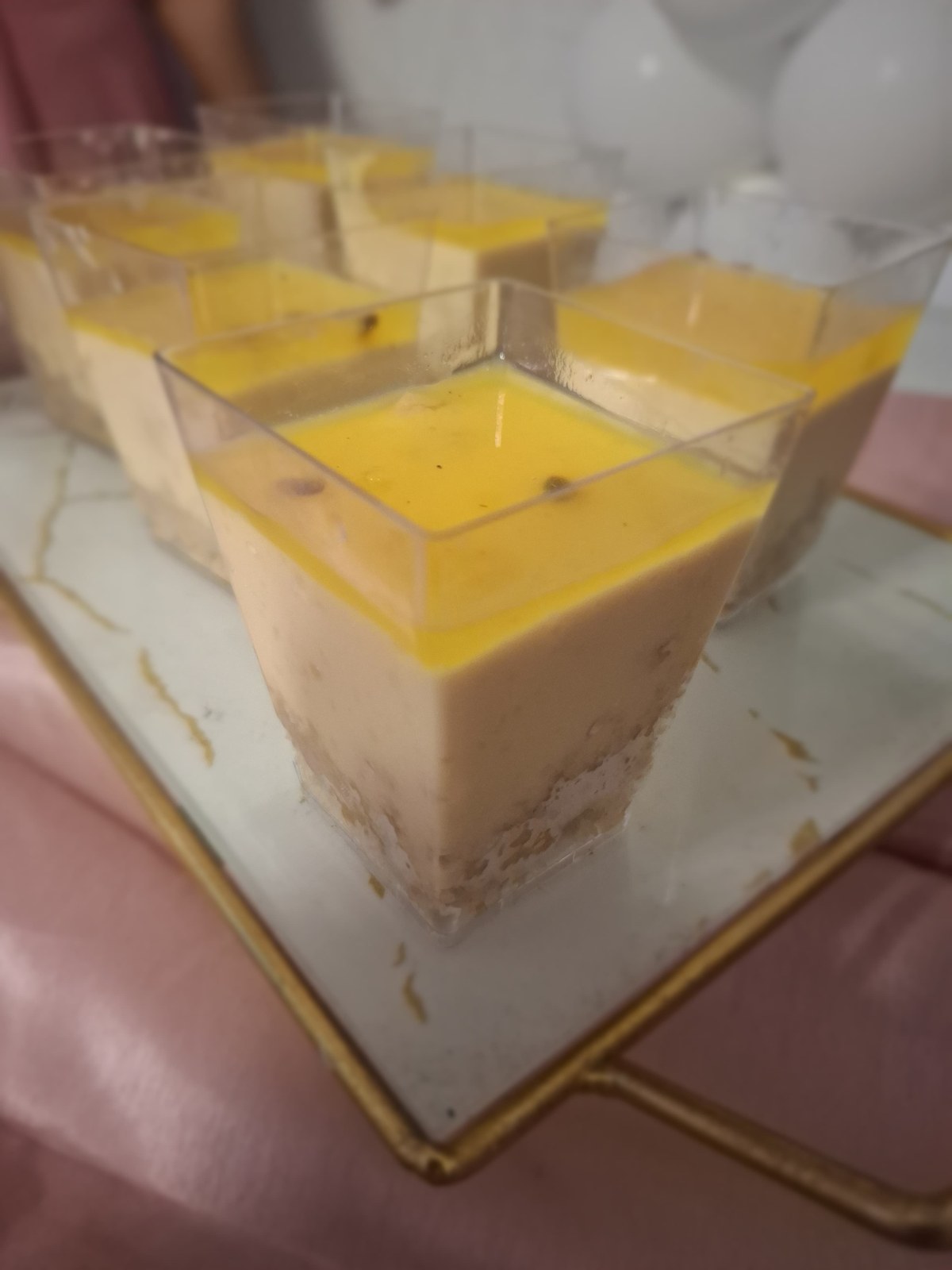 Postres artesanales en vasitos de Picaíto RD